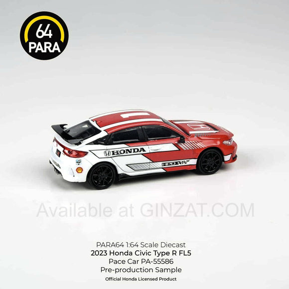 2023 Honda Civic Type R FL5 Red Pacecar, PARA64 diecast model car