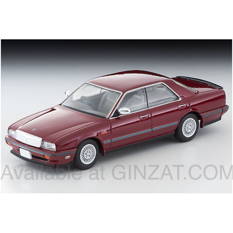 Nissan Gloria Cima TYPE-II S (Red) 1990, Tomytec Tomica Limited Vintage Neo LV-N340a diecast model car