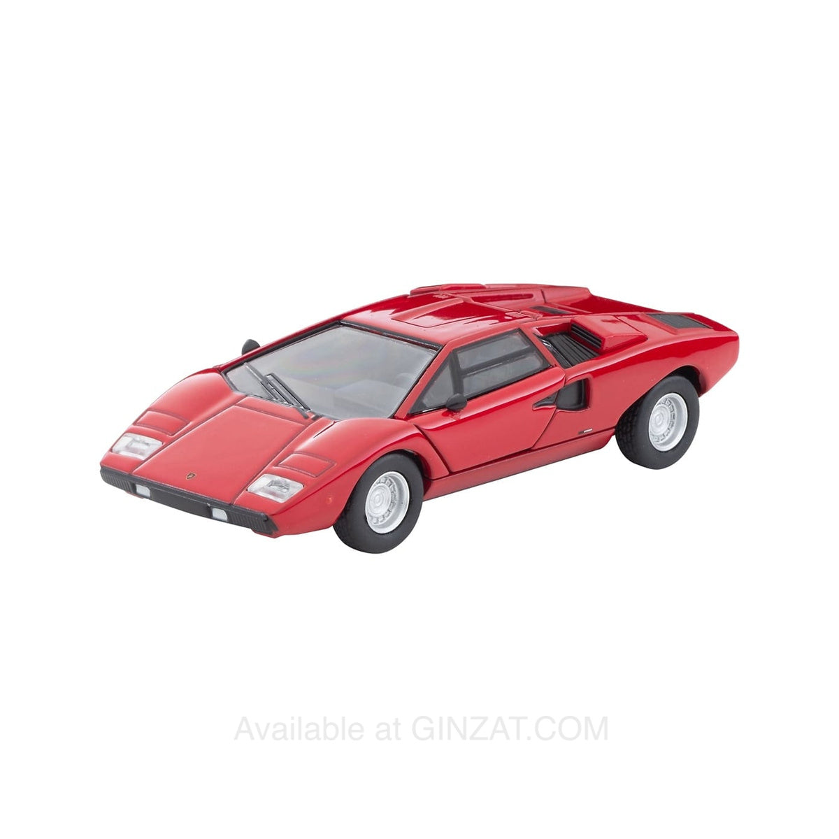 Lamborghini Countach LP400 (Red), Tomytec Tomica Limited Vintage Neo diecast model car LV-N
