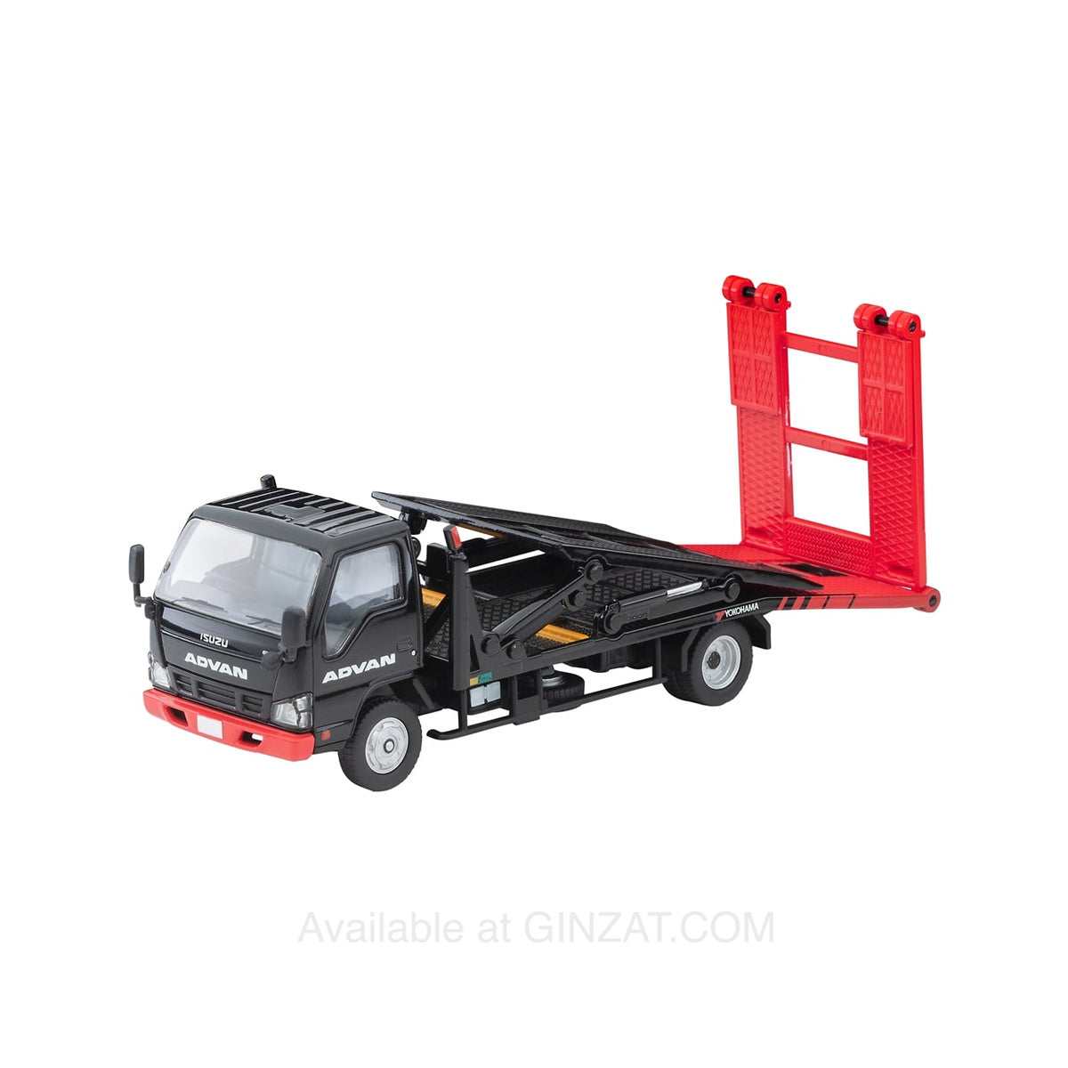 Isuzu Elf Hanamidai Automobile Safeteloader Big Wide (ADVAN), Tomytec Tomica Limited Vintage NEO diecast model car LV-N191b