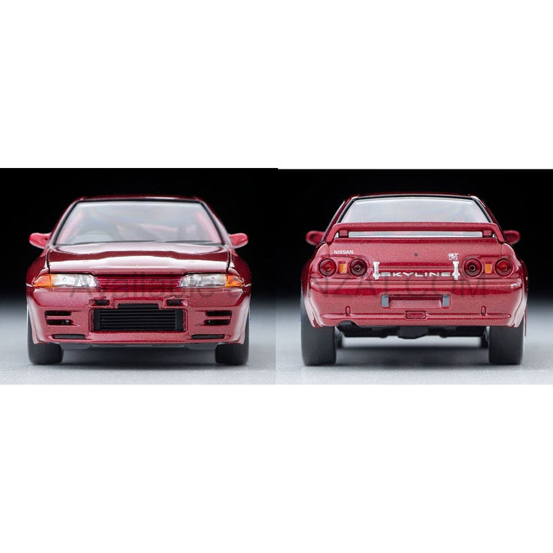 Nissan Skyline GT-R (R32) Group A Plain Color Edition (Red), Tomica Limited Vintage Neo diecast model car TLV-N