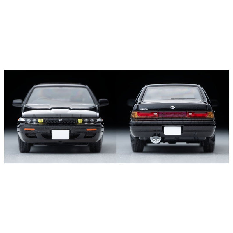 Nissan Cefiro Sports Cruising (Black) 1988 Model, Tomytec Tomica Limited Vintage Neo diecast model car TLV-N335b