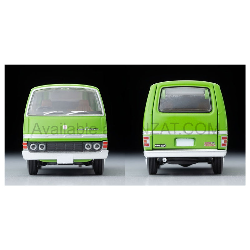Nissan Caravan Long Deluxe (Green) 1978 Model, Tomica Limited Vintage Neo diecast model car TLV-N323a