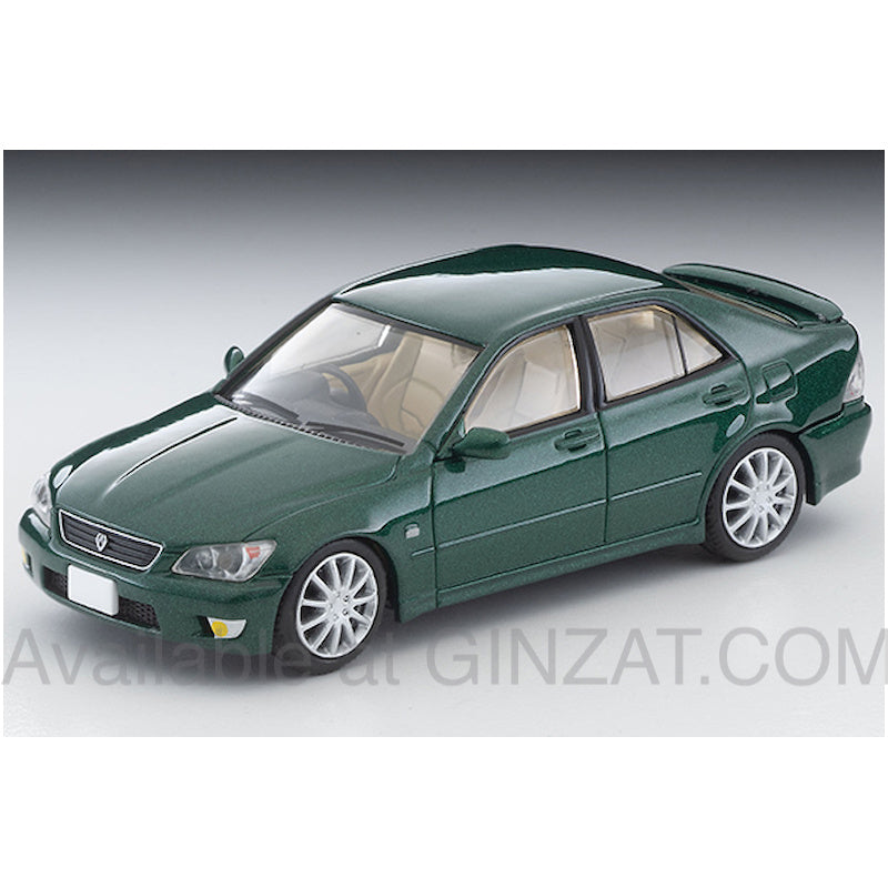 Toyota Altezza RS200 L Edition (Green) 2002, Tomytec Tomica Limited Vintage Neo LV-N227d diecast model car