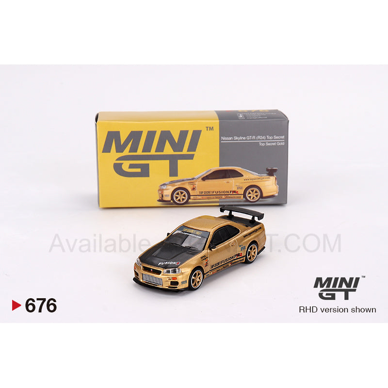 Nissan Skyline GT-R (R34) Top Secret Top Secret Gold Japan