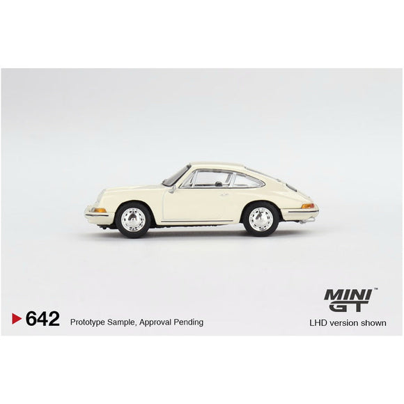 Porsche 901 1963 Ivory, MINI GT No. 642 diecast model car