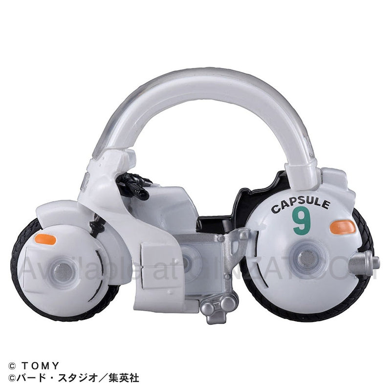 Tomica × Dragon Ball – Bulma’s Capsule No. 9 Bike, Dream Tomica diecast model car