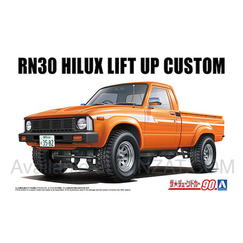 Aoshima 1/24 RN30 HILUX LIFT UP CUSTOM '78(Toyota) Plastic Model Kit