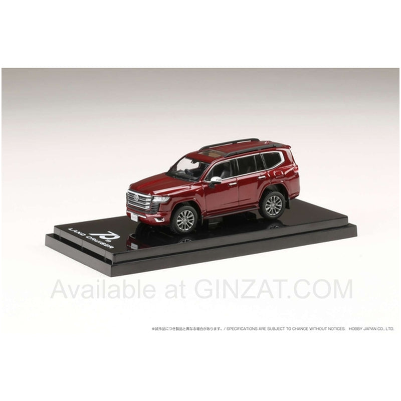 Toyota Land Cruiser (JA300W) ZX Dark Red Mica Metallic / Black