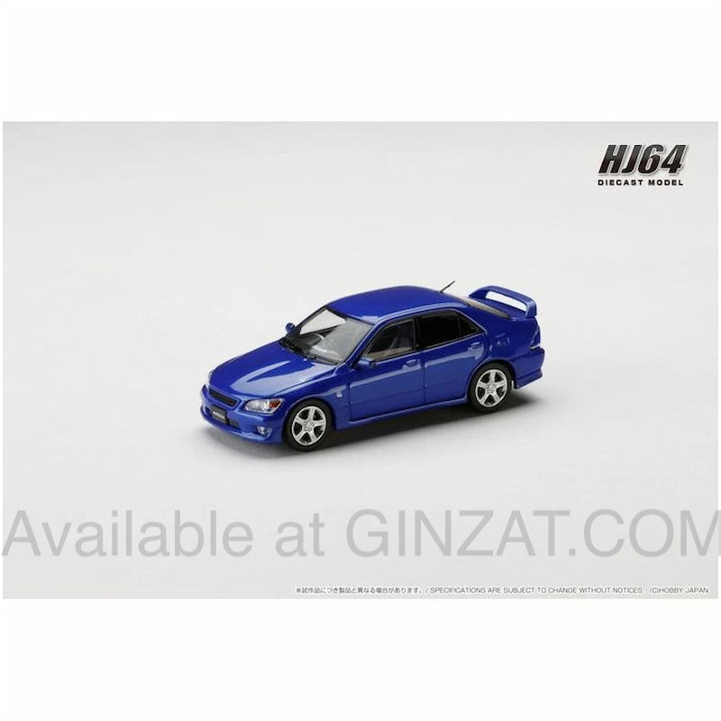 1/64 ALTEZZA RS200 (E10) 1998年モデル Hobby Japan 1:64 Toyota ALTEZZA RS200 (E10) 1998 Genuine