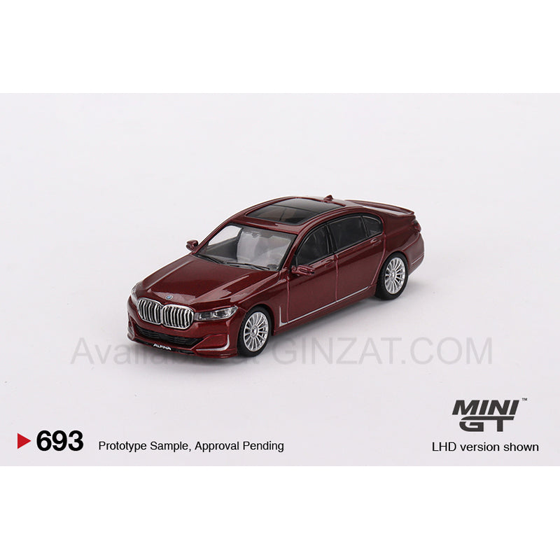 BMW Alpina B7 xDrive Aventurin, Mini GT 693 diecast model car
