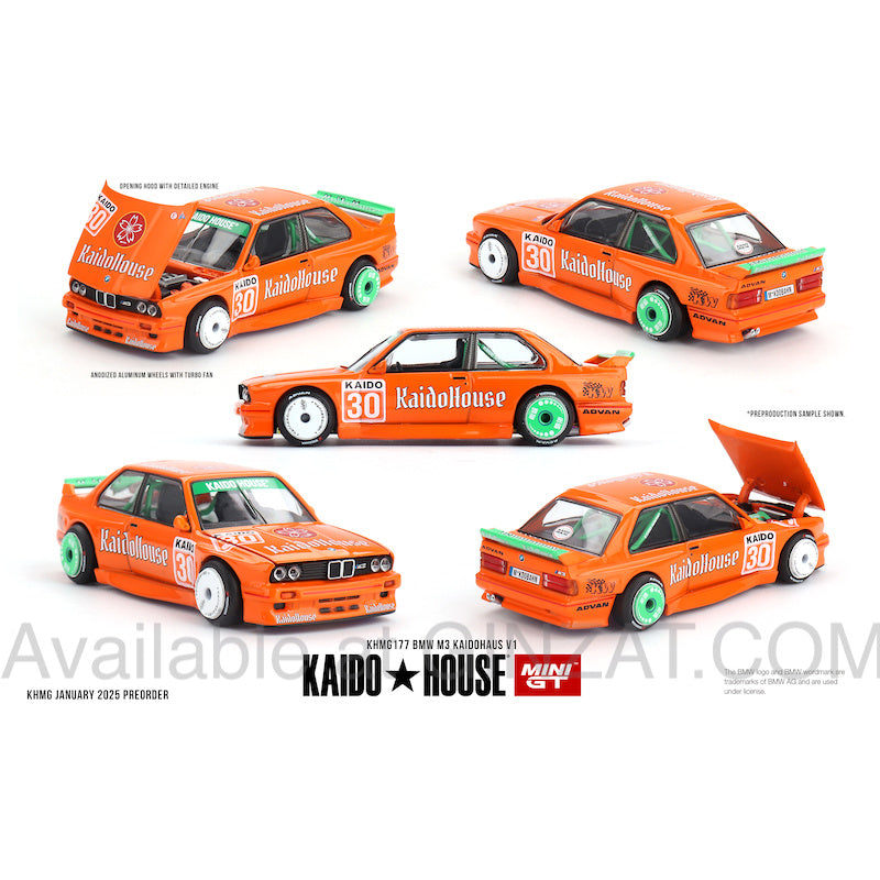 BMW M3 KaidoHaus V1, MINII GT x Kaido House No. 177 diecast model car