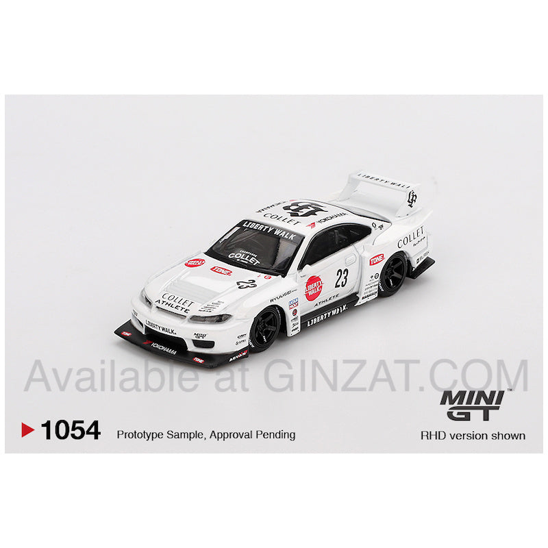Nissan LB-Super Silhouette S15 SILVIA ATHLETE, Mini GT No. 1054 diecast model car
