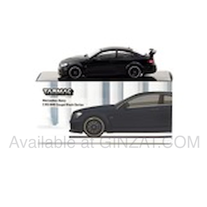 Mercedes-Benz C63 AMG Coupe Black Series - Matt Black, Tarmac Works diecast model car
