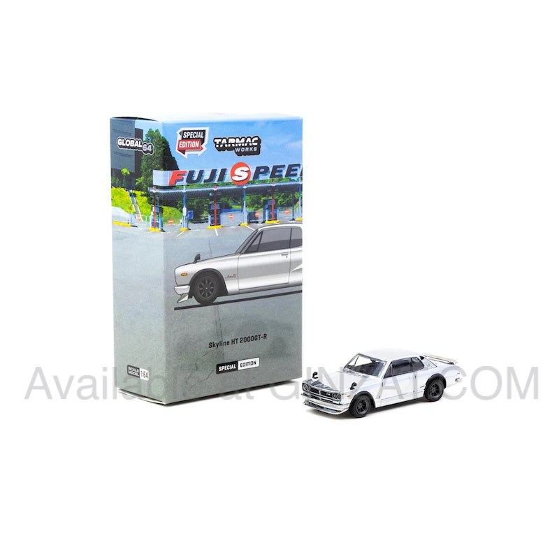 Skyline HT 2000GT-R Special Edition Silver Chrome, Tarmac Works 1/64 diecast model car