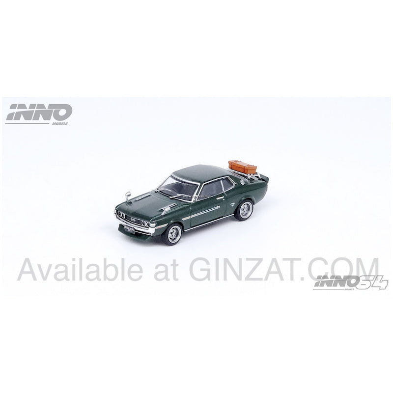INNO Models 1/64 Toyota Celica 1600 GTV (TA22) Green With Luggage