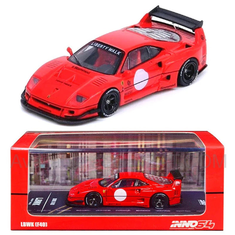 INNO Models 1/64 LB-WORKS F40 Red