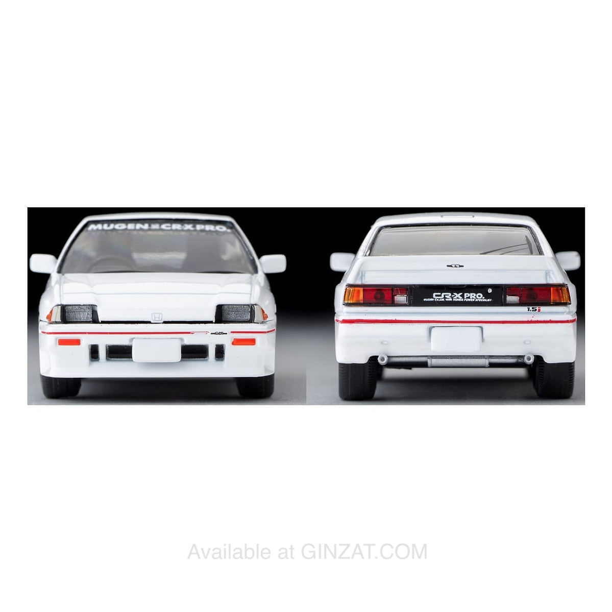 HONDA BALLARD SPORT CR-X MUGEN CR-X PRO WHITE 1st Model, Tomytec Tomica Limited Vintage Neo diecast model car LV-N302a