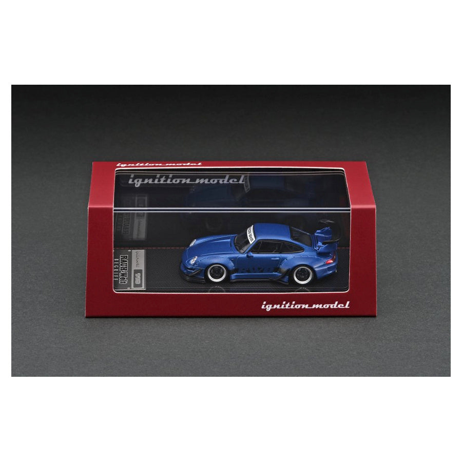 RWB 993 Matte Blue Metallic, Ignition Model diecast model car