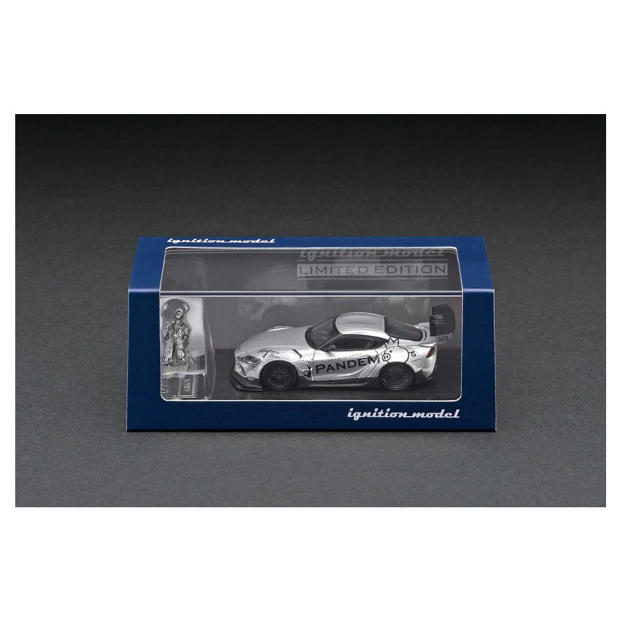 Pandem Supra (A90) Silver, Ignition Model diecast model car