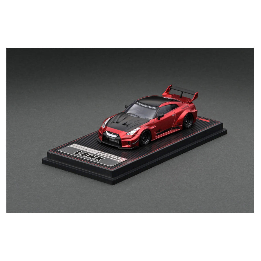 LB Works 35GT-RR Red Metallic, Ignition Model diecast model car