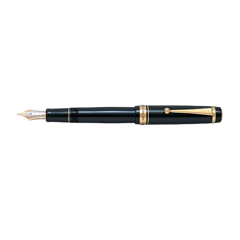 Pilot Custom 845 Fountain Pen - Black Barrel - Medium 18K Nib