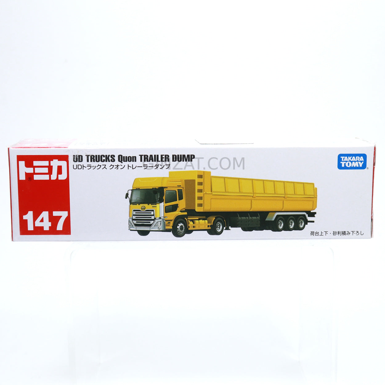 UD Trucks Quon Trailer Dump, Tomica No.147 diecast model car
