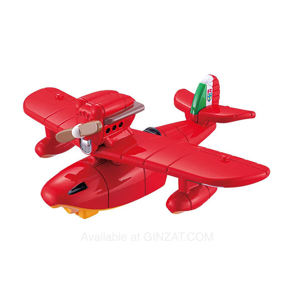 Studio Ghibli Porco Ross Savoia S21F, Dream Tomica No.02 diecast plane model