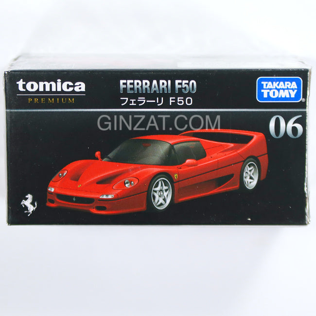 FERRARI F50, Tomica Premium No.06 diecast model car