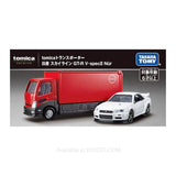 Tomica Transporter Nissan Skyline GT-R V-spec II Nür, Tomica Premium diecast model car