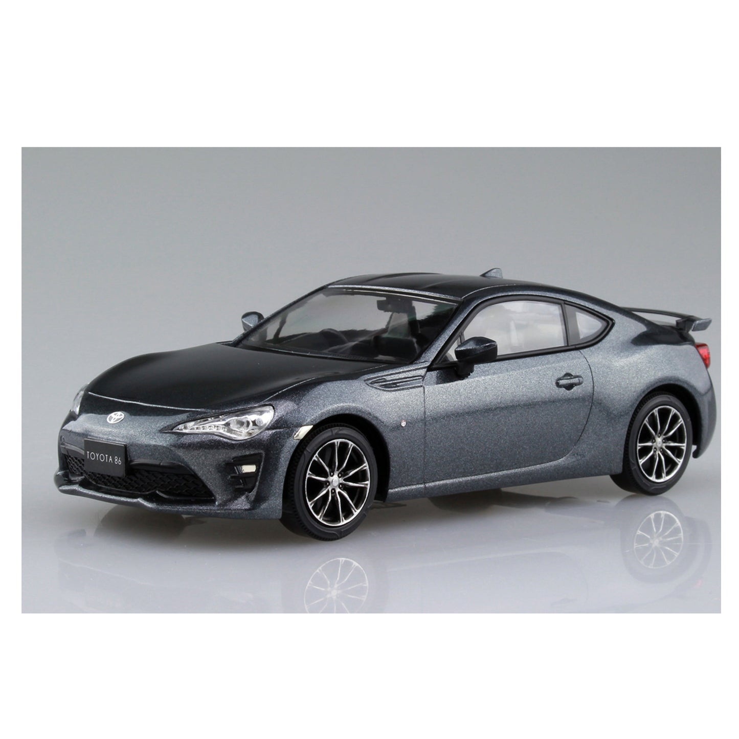 Toyota 86 (Dark gray metallic), The Snap Kit, Aoshima Plastic Model Car (Scale 1/32)