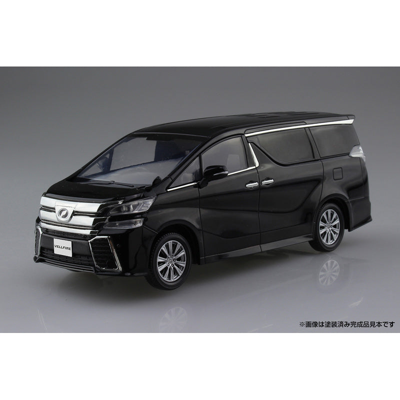 Toyota Vellfire (Black), The Snap Kit, Aoshima Plastic Model Car (Scale 1/32)