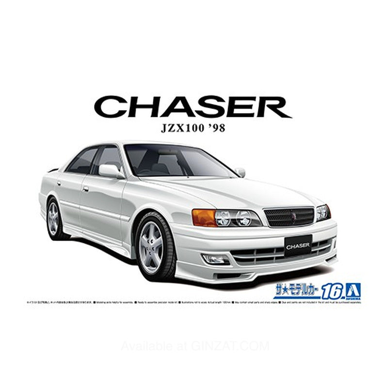 Aoshima 1/24 TOYOTA JZX100 CHASER TOURER V '98 Plastic Model Kit