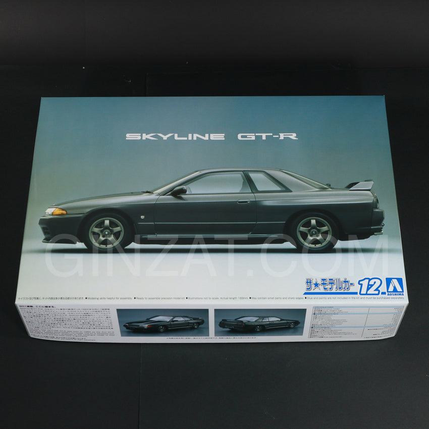 Aoshima 1/24 NISSAN BNR32 SKYLINE GT-R '89 Plastic Model Kit
