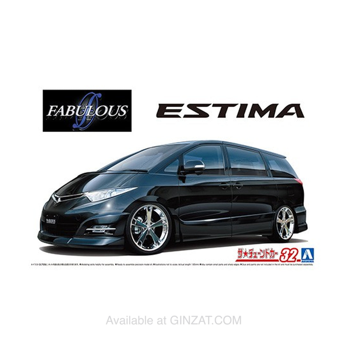 Aoshima 1/24 FABLOUS VARIOUS GSR50 ESTIMA '06 (TOYOTA) Plastic Model Kit