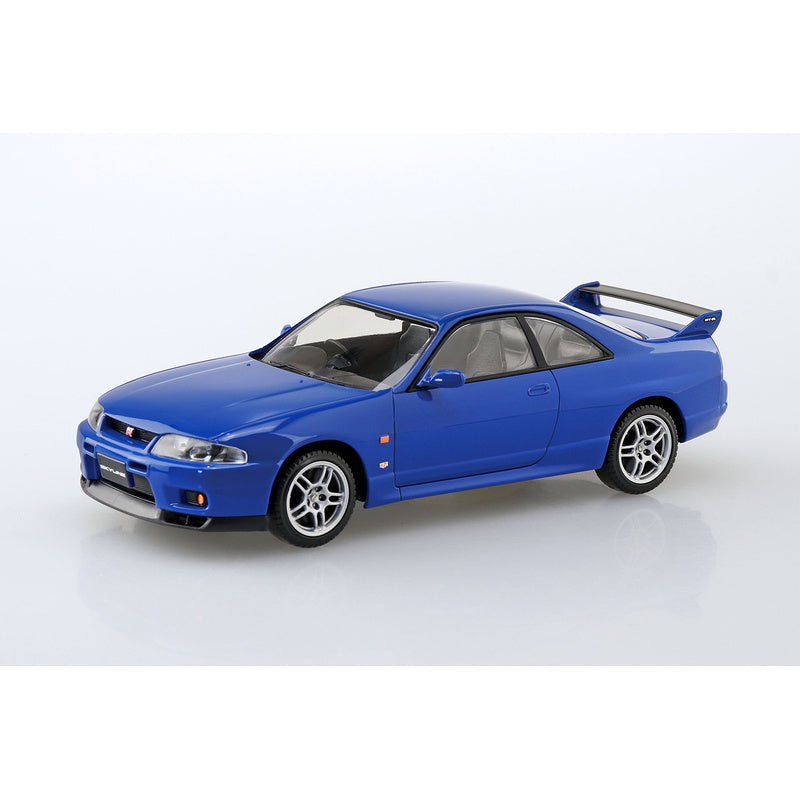 Nissan R33 Skyline GT-R (championship blue), The Snap Kit, Aoshima Plastic Model Car (Scale 1/32)