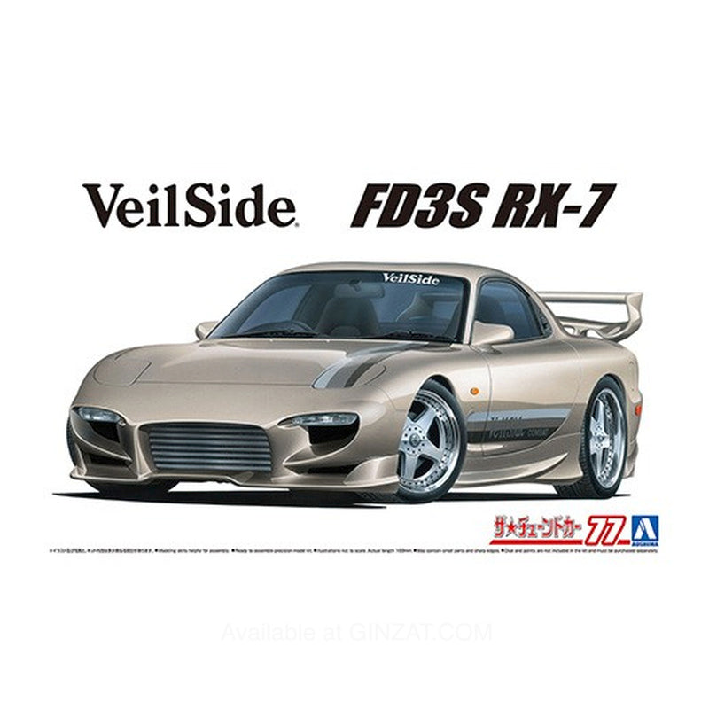 Aoshima 1/24 VeilSide Combat Model FD3S RX-7 '91 (MAZDA) Plastic Model Kit