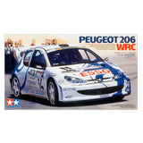 Peugeot 206 WRC, Tamiya Plastic Model Kit (Scale 1/24)