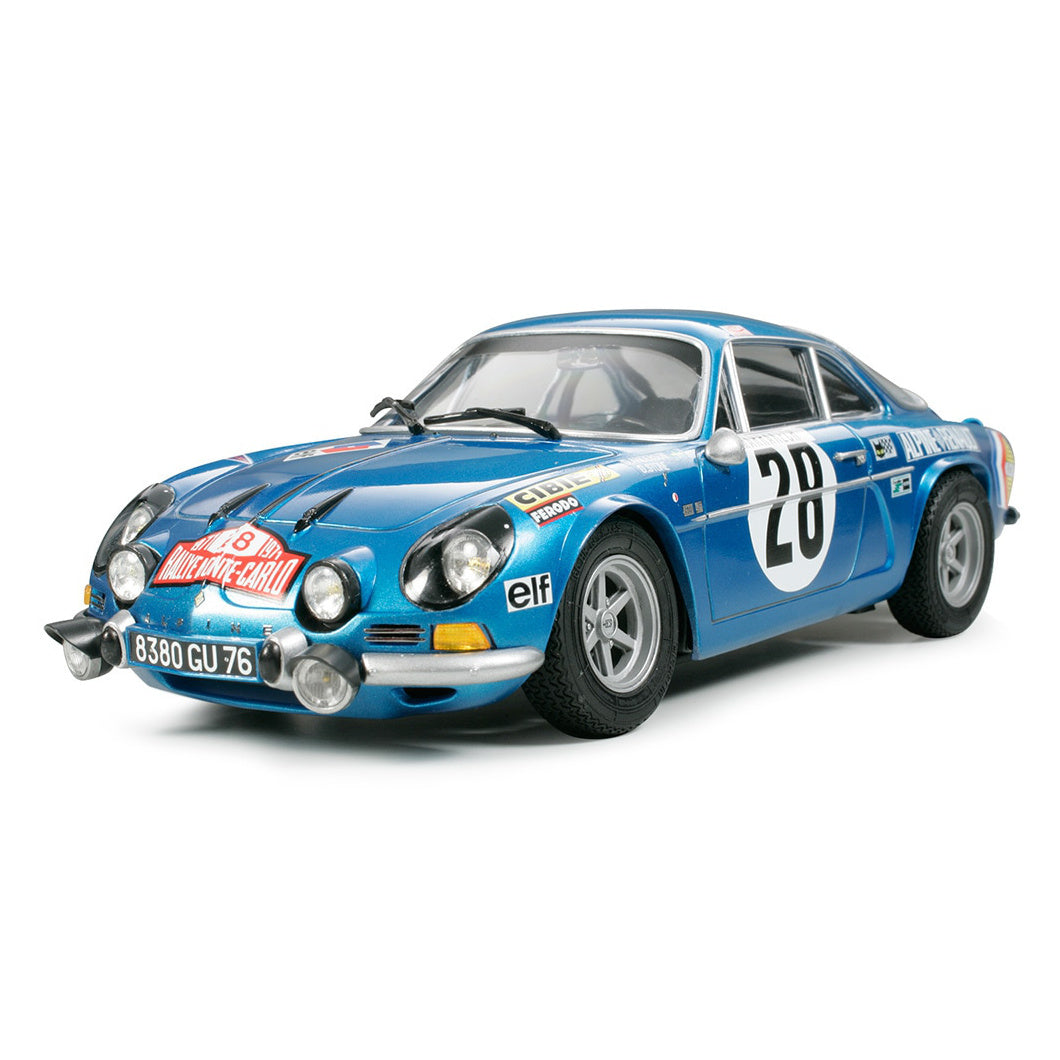 Alpine Renault A110 Monte Carlo '71, Tamiya Plastic Model Kit (Scale 1/24)