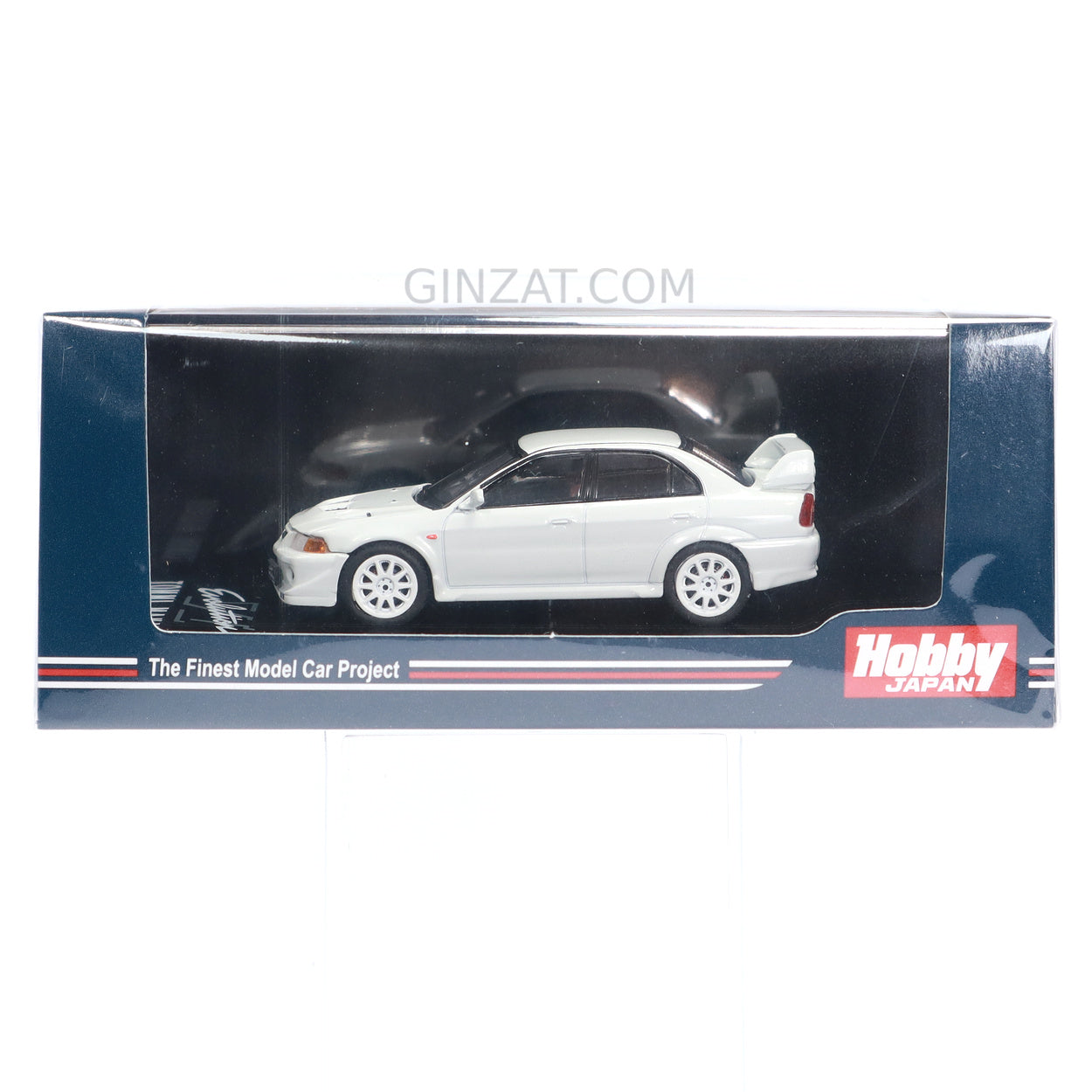 Hobby Japan Mitsubishi Lancer GSR Evolution VI T.M.E. (CP9A) - Scortia White