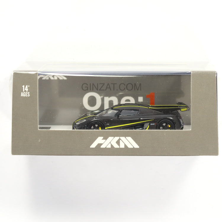 Koenigsegg One:1 - Black; HKM diecast model car