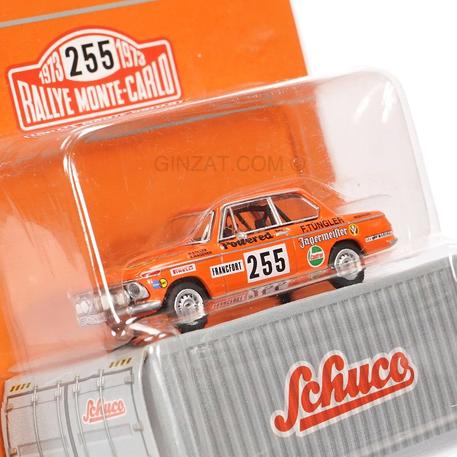 BMW 2002 Rally Monte Carlo 1973, Schuco diecast model cars (Blister pack) Ginzat Australia