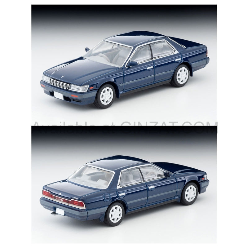 Nissan Laurel Medalist (Navy Blue) 1991, Tomica Limited Vintage Neo diecast model car TLV-N259b