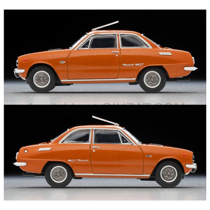 Isuzu Bellett 1600GT type R (Orange M) 1973, Tomica Limited Vintage diecast model car TLV-137c
