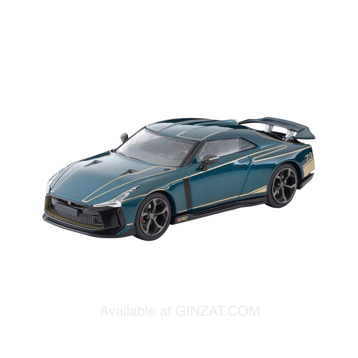Nissan GT-R50 by Italdesign Dark Green, Tomytec Tomica Limited Vintage NEO LV-N diecast model car