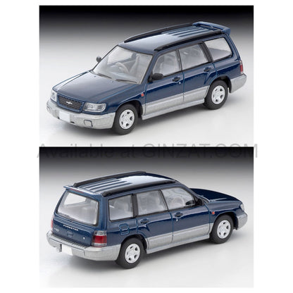 Subaru FORESTER C/20 (Navy Blue / Gray) 1997, Tomica Limited Vintage Neo diecast model car TLV-N328a