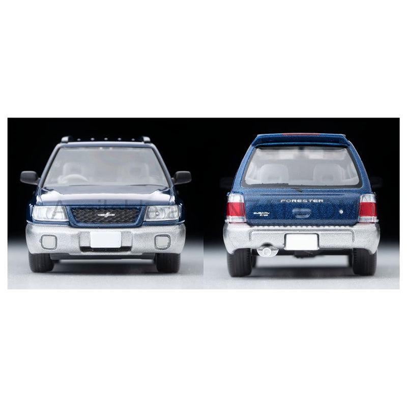 Subaru FORESTER C/20 (Navy Blue / Gray) 1997, Tomica Limited Vintage Neo diecast model car TLV-N328a