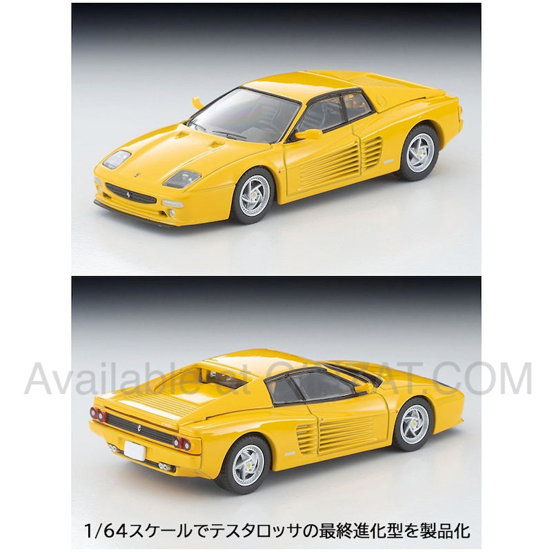 Ferrari F512 M (Yellow), Tomytec Tomica Limited Vintage Neo LV-N diecast model car