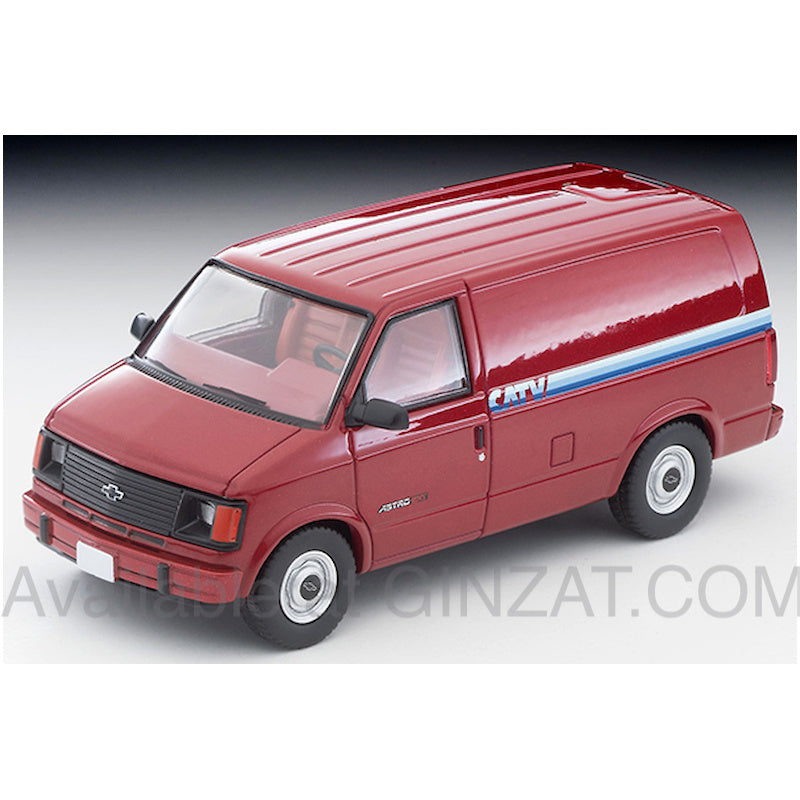 Chevrolet Astro Van (Red), Tomytec Tomica Limited Vintage Neo LV-N344a diecast model car