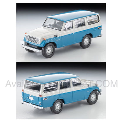 Toyota Land Cruiser FJ56V (White/Blue), Tomytec Tomica Limited Vintage LV-104d diecast model car